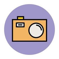 Trendy Camera Concepts vector