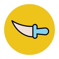 Trendy Knife Concepts vector