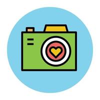 Trendy Camera Concepts vector