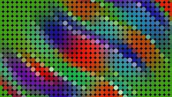 Led effect pattern of abstract gradient video