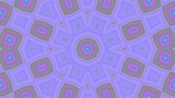 Kaleidoscopic abstract background video