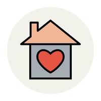 Trendy Favorite House vector