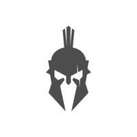 ilustración de icono de logotipo de gladiador vector