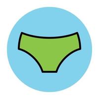 Trendy Underwear Concepts vector