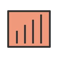 Growing Knowledge Filled Line Icon vector