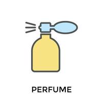 conceptos de perfumes de moda vector