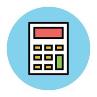 Trendy Calculator Concepts vector