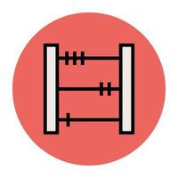Trendy Abacus Concepts vector