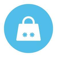 Trendy Winter Shopping vector