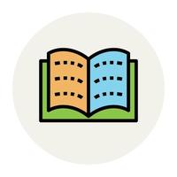 Trendy Book Concepts vector