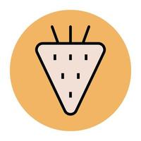 Trendy Strawberry Concepts vector