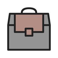 Toolbox Filled Line Icon vector