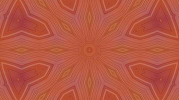 Kaleidoscope abstract pattern background video