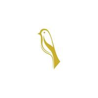Goldfinch icon logo template vector
