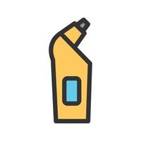 Cleaning Agent Filled Line Icon vector