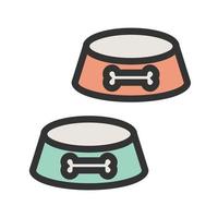 Food for Pets Filled Line Icon vector