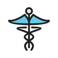 Health Care Filled Line Icon vector