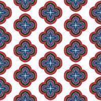 Abstract geometric motif ethnic seamless pattern design. Aztec fabric carpet mandala ornaments textile decorations wallpaper. Tribal boho native ethnic turkey traditional embroidery vector background