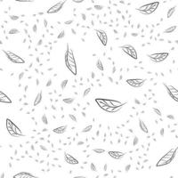 vector abstract feather pattern set