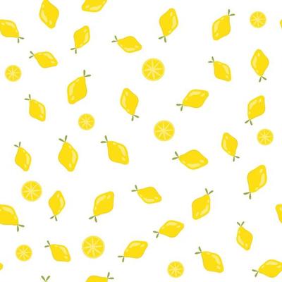 Cute Lemon Seamless Digital Pattern 56320435 Vector Art at