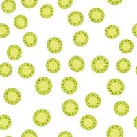 conjunto de patrones vectoriales sin fisuras con frutas, kiwi. texturas dibujadas a mano de moda. diseño abstracto moderno para papel, cubierta, tela, decoración de interiores y más. vector