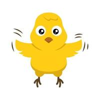 cute chick illustration vector