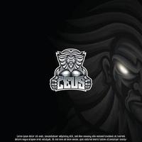 Zeus mascot best logo design good use for symbol identity emblem badge and more