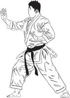 karate vector design