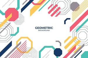 Abstract Geometric Background vector