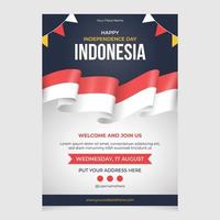 17 Agustus Invitation vector