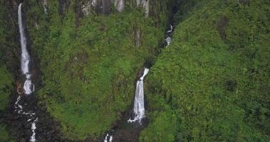 cascadas de trafalgar en dominica, islas del caribe video