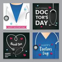 National Doctor's Day vector