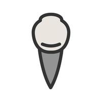 Premolar Filled Line Icon vector