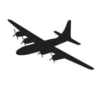 vintage air plane with propeller icon vector design