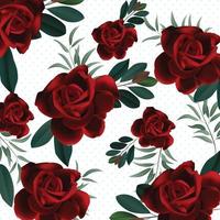 floral background design vector