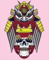 owl samurai armor