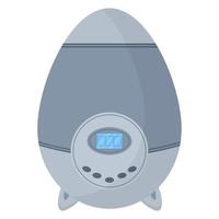 Air humidifier on a white background. Vector illustration.