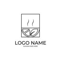 Fresh Drink Restaurant Logo vector