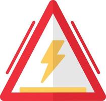 High Voltage Icon vector