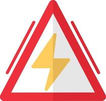 Electricity Sign Icon vector