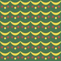Seamless background with garland. Christmas. New Year. vector