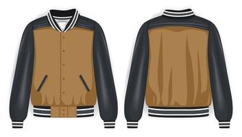 Illustration Of Varsity Jacket Red Stock Illustration - Download