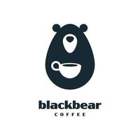 Black Bear Coffee vector