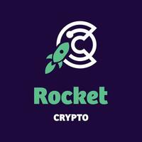 Rocket Crypto Logo vector