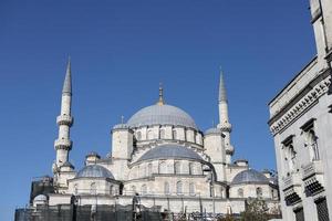 mezquita eminonu yeni en estambul, turquía foto