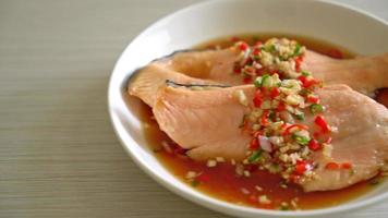 Poached Trout or Salmon with Yuzu Ponzu Sauce video