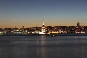 Maidens Tower in Istanbul, Turkey photo