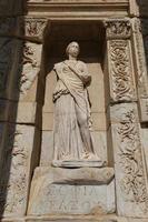 Personification of Wisdom Statue in Ephesus Ancient City, Selcuk Town, Izmir, Turkey photo