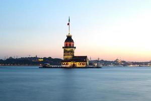 Maidens Tower in Istanbul, Turkey photo