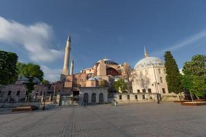 museo hagia sophia en sultanahmet, estambul, turquía foto